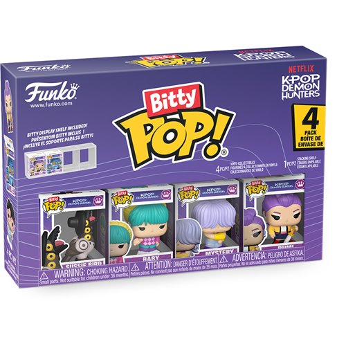 KPop Demon Hunters Rumi Bitty Pop! 4-Pack | Preorder | Funko