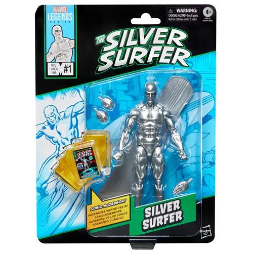 Fantastic Four Marvel Legends Series Silver Surfer 6-Inch Action Figure