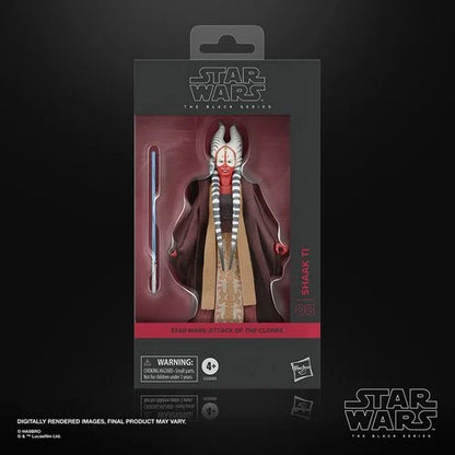 Star Wars The Black Series Shaak Ti 6-Inch Action Figure (ETA JULY 2025)