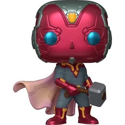 Vision with Mjolnir Funko Pop! Vinyl Figure | MCU Archives | Preorder | Funko