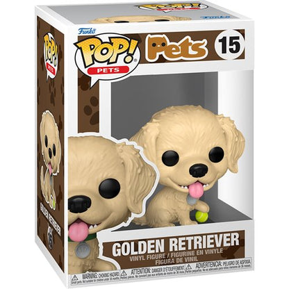 Pop! Pets Golden Retriever Funko Pop! Vinyl Figure #15 (ETA JANUARY / FEBRAURY 2026)