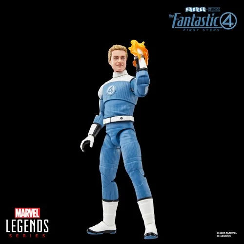 The Fantastic Four: First Steps Marvel Legends Series Johnny Storm 6-Inch Action Figure