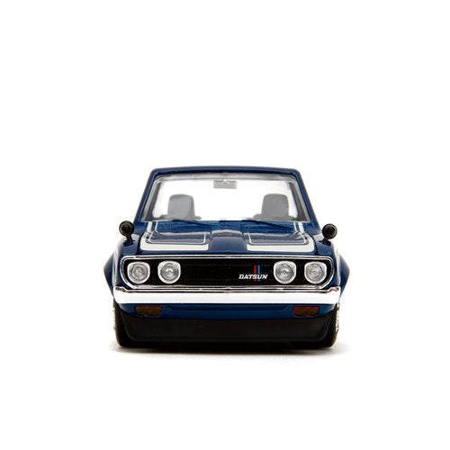 JDM Tuners 1972 Datsun 620 Pickup Gloss Blue 1:24 Scale Die-Cast Metal Vehicle