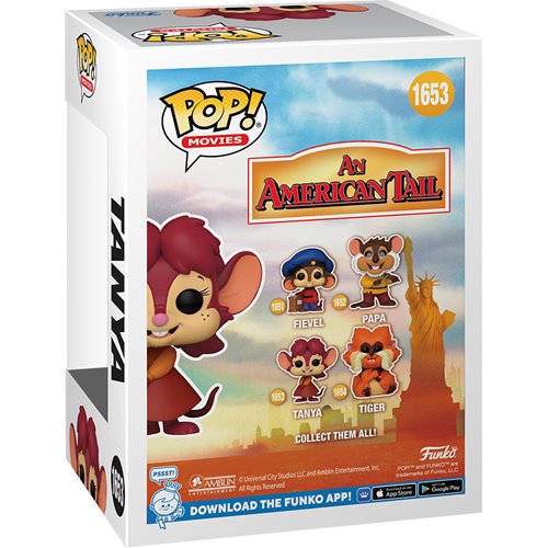 An American Tail Tanya Smiling Funko Pop! Vinyl Figure #1653 (ETA OCTOBER / NOVEMBER 2024)