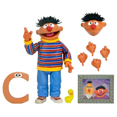 Sesame Street | Ultimate Ernie NECA 7-Inch Scale Action Figure