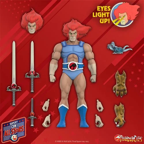 ThunderCats Ultimates Lion-O (LED Eyes) 7-Inch Action Figure (ETA JULY / AUGUST 2025)