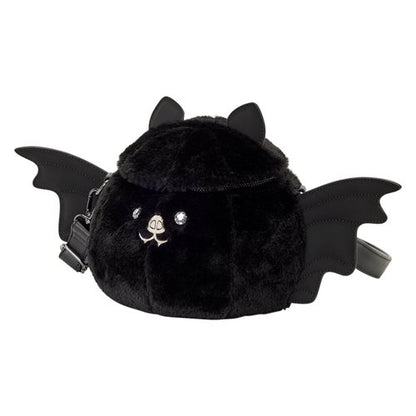 Loungefly Bat Figural Plush Crossbody Bag