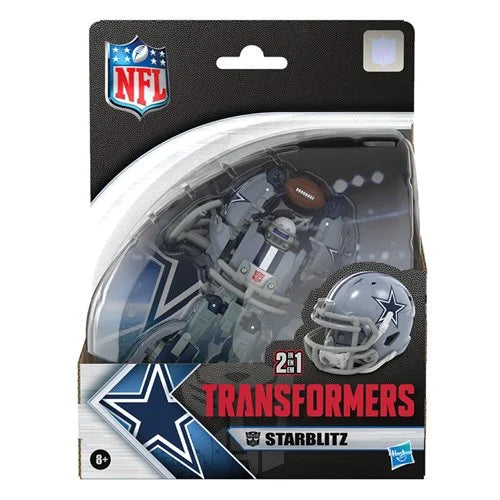 PREORDER - Transformers NFL Dallas Cowboys Starblitz Action Figure – PREORDER March 2026 – Licensed NFL Toy