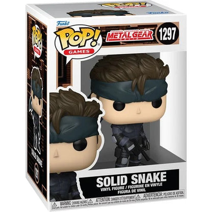 Metal Gear Solid Solid Snake Funko Pop! Vinyl Figure #1297 (PREORDER - August / September 2026)