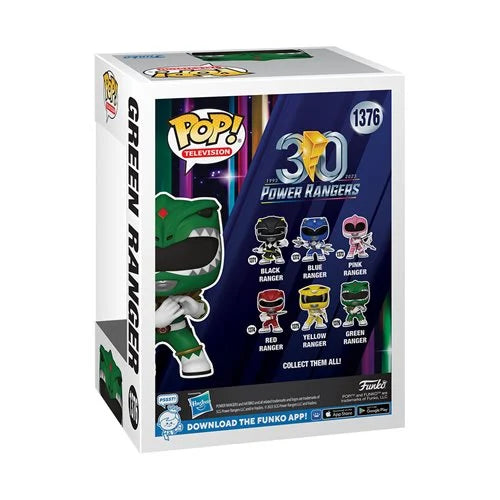 Mighty Morphin Power Rangers 30th Anniversary Green Ranger Funko Pop! Vinyl Figure #1376 (ETA SEPTEMBER / OCTOBER 2023)