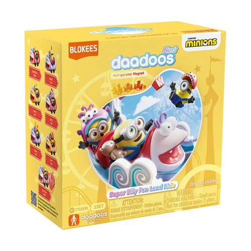Minions Daadoo Nest Series 01 Super Silly Fun Land Ride of 6