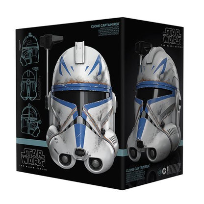 Star Wars The Black Series Captain Rex Premium Electronic Helmet Prop Replica (ETA DECEMBER 2024)