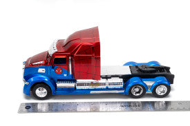 Marvel 1:24 Big Rig Spider-Man Western Star Die-Cast Car