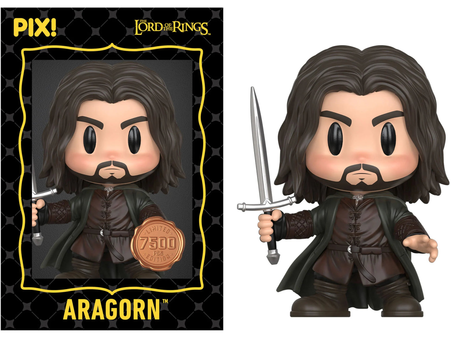 The Lord of the Rings Aragorn with Sword Pix! Vinyl Figure