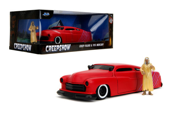 Creepshow 1:24 1951 Mercury Die-cast Car & 2.75" Creep Figure