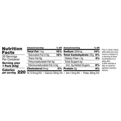 Lance Sandwich Crackers, Toastchee, 1.52 oz, 40-count