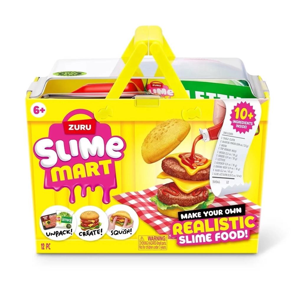 PREORDER – Slime Mart Shopping Basket Series 1 – Burger | ZURU – Ships February 2026