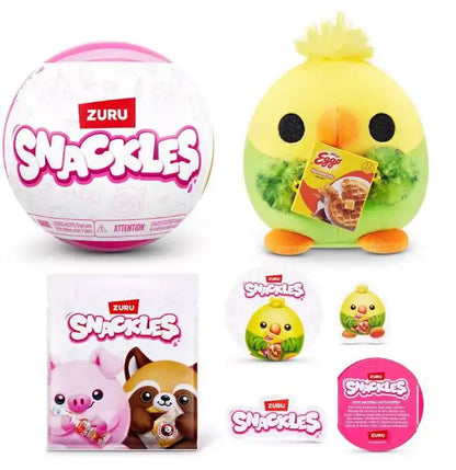 Snackles Core Licensed 5" Plush Capsules - Series 3