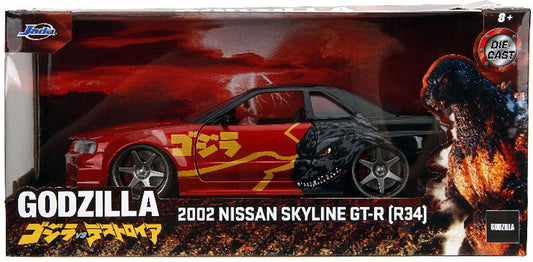 Jada Toys Godzilla 2002 Nissan