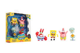 Spongebob Squarepants 2.5" 4-Pack Die-Cast Figures