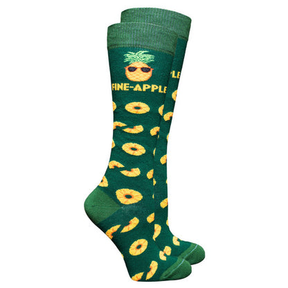 Women's Fineapple Knee High Socks