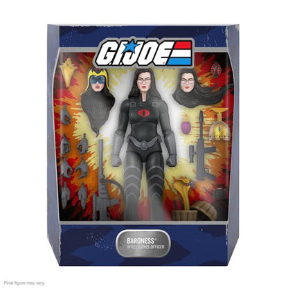 G.I. Joe Ultimates Baroness (Black Suit) 7-Inch Action Figure (ETA April/ May 2024)