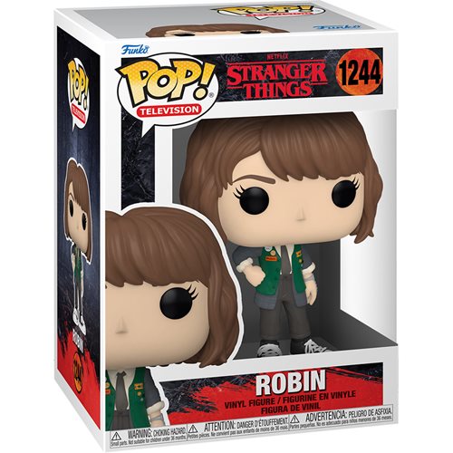 Stranger Things Season 4 Robin Pop! Vinyl Figure (THIS IS A PREORDER)